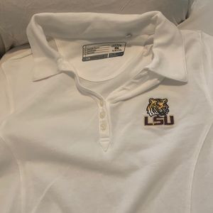 Womens XS Cutter and Buck LSU golf shirt